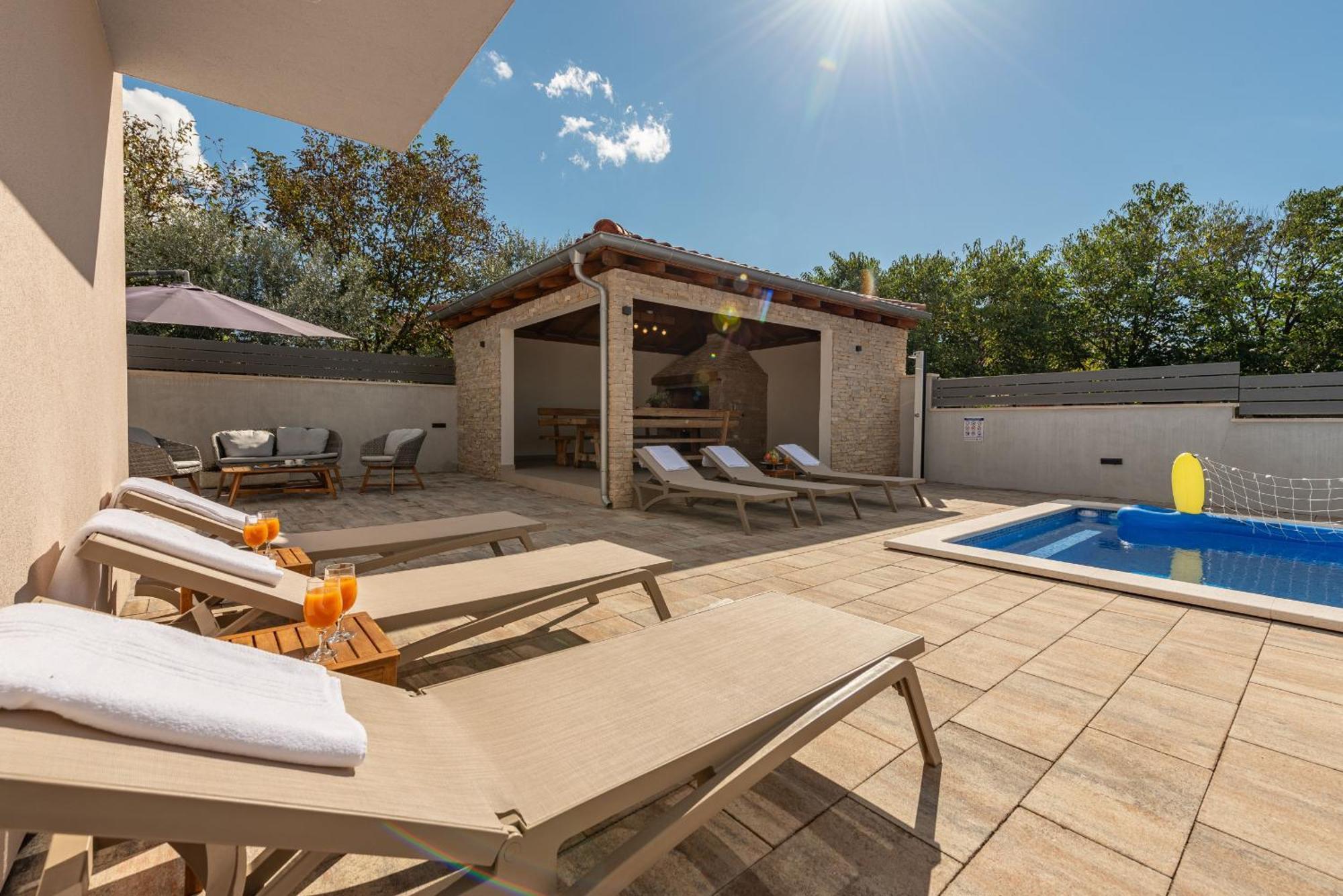 Villa Dora Zadarvillas Murvica  エクステリア 写真