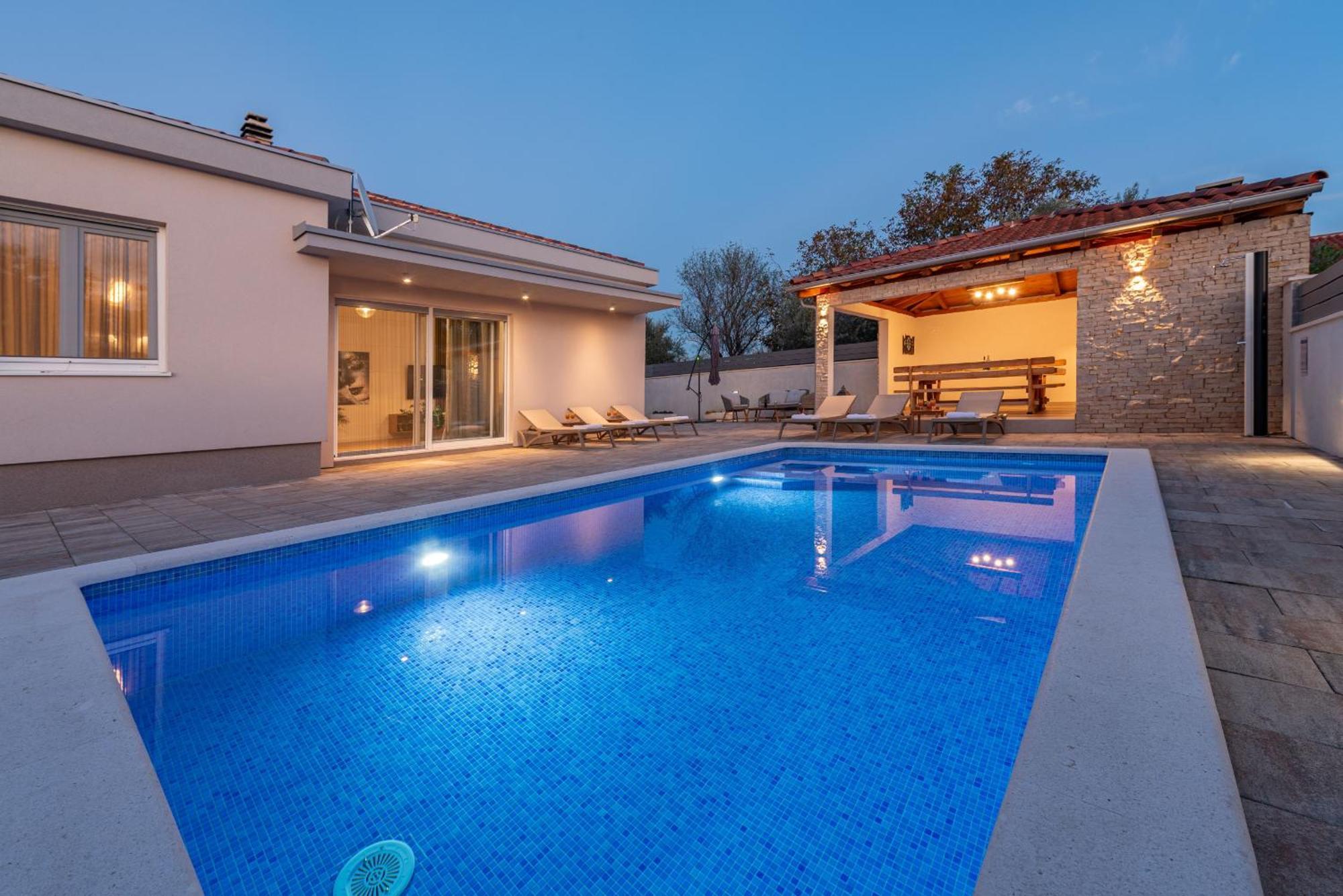 Villa Dora Zadarvillas Murvica  エクステリア 写真