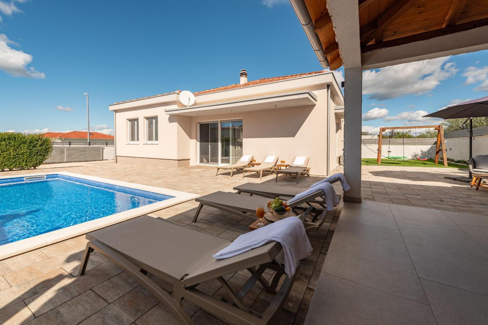 Villa Dora Zadarvillas Murvica  エクステリア 写真