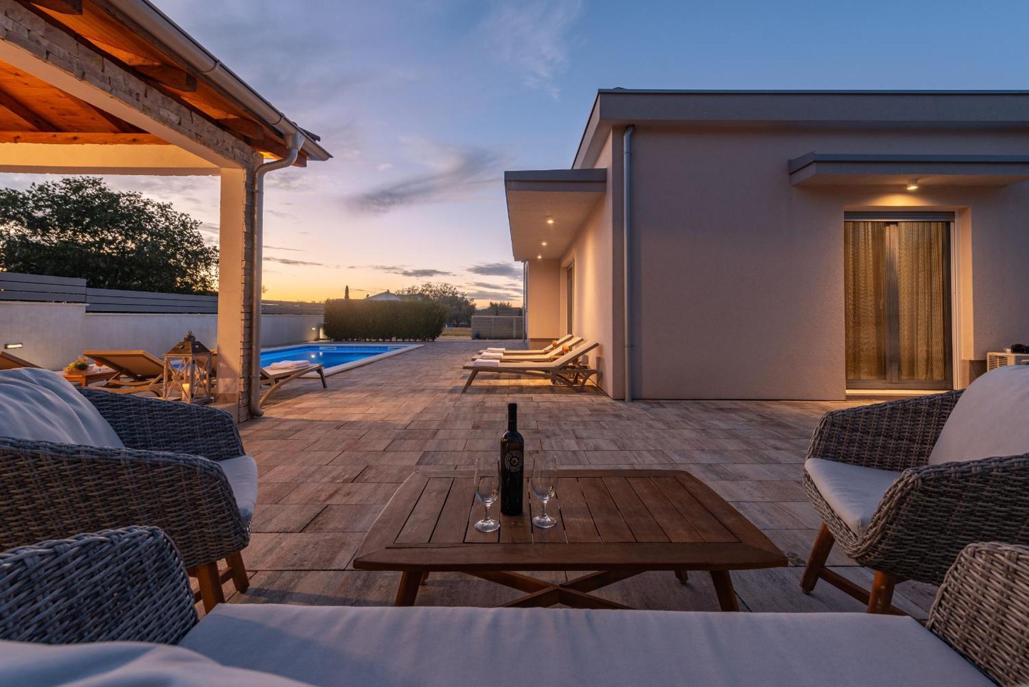 Villa Dora Zadarvillas Murvica  エクステリア 写真
