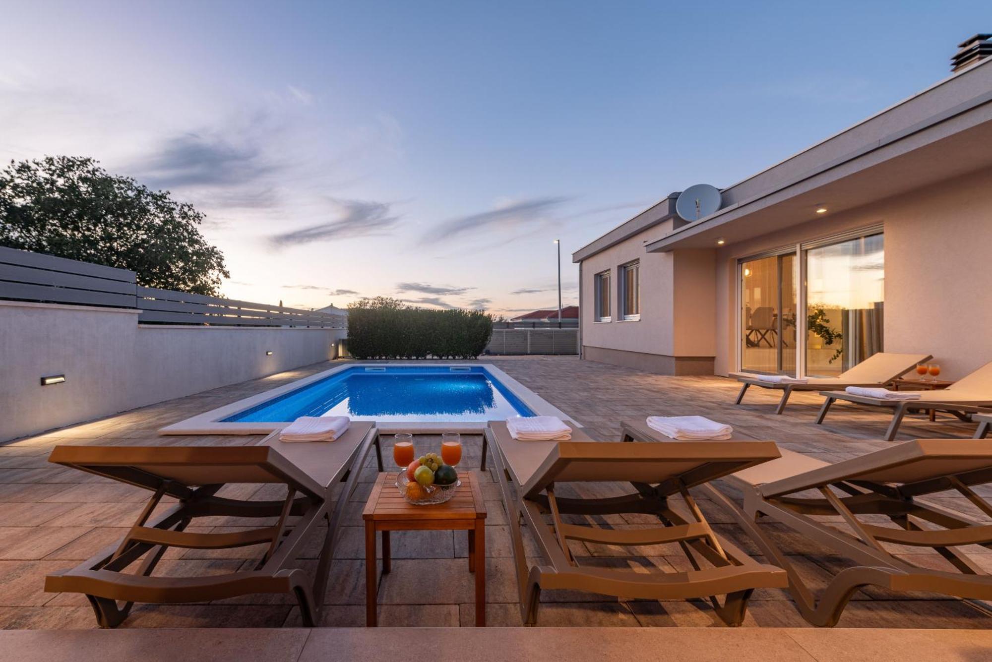Villa Dora Zadarvillas Murvica  エクステリア 写真